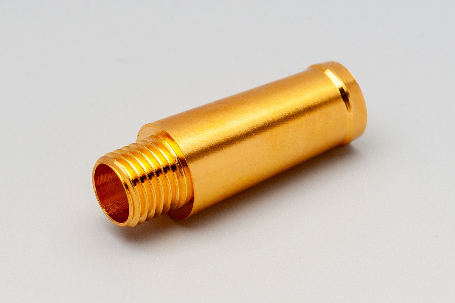 Griffstück, vergoldet, glänzend, Durchmesser 6mm