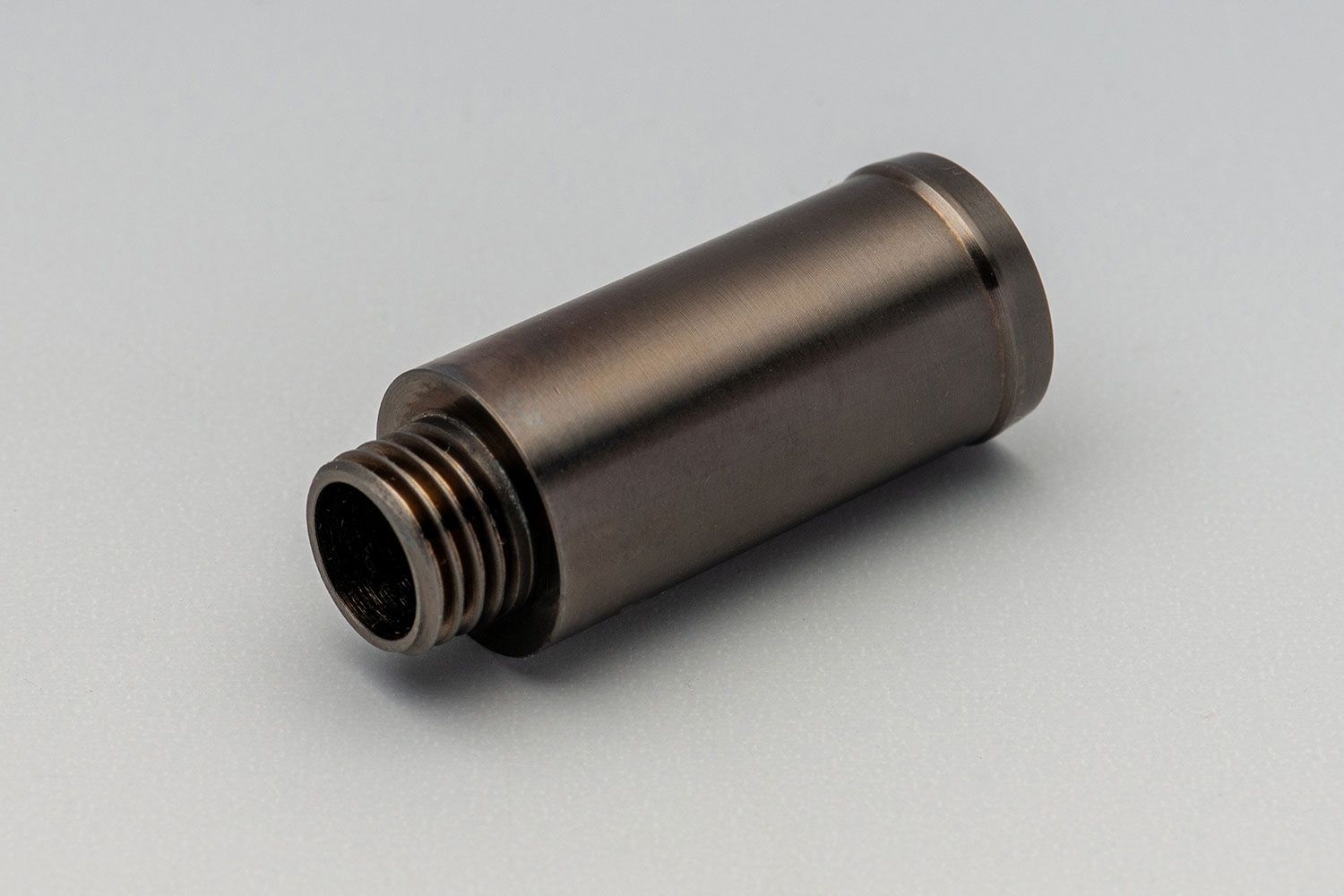 Griffstück, Ruthium, glänzend, Durchmesser 8mm